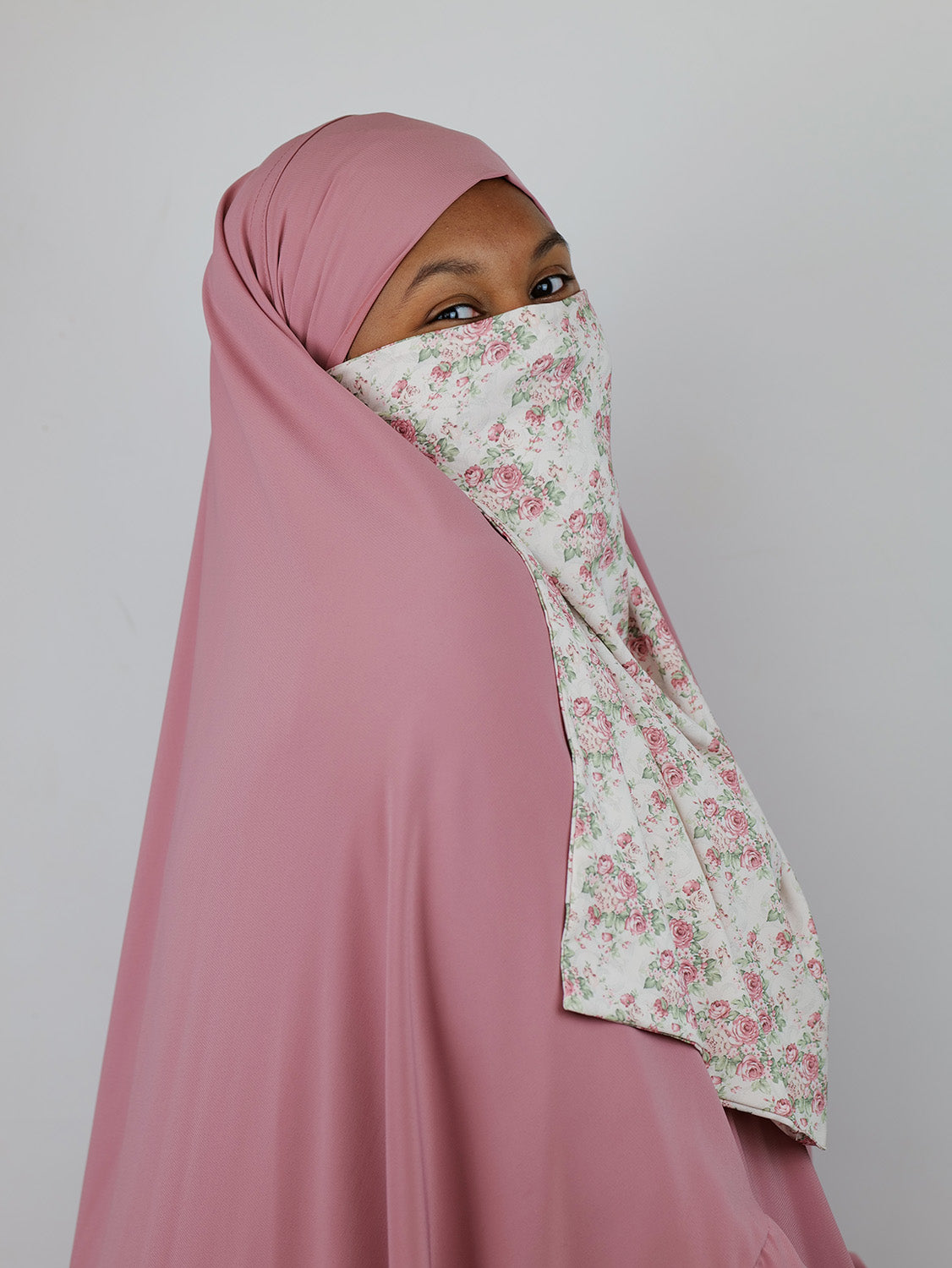 Diadem Chiffon Niqab, Promenade Printed (Pre Order)