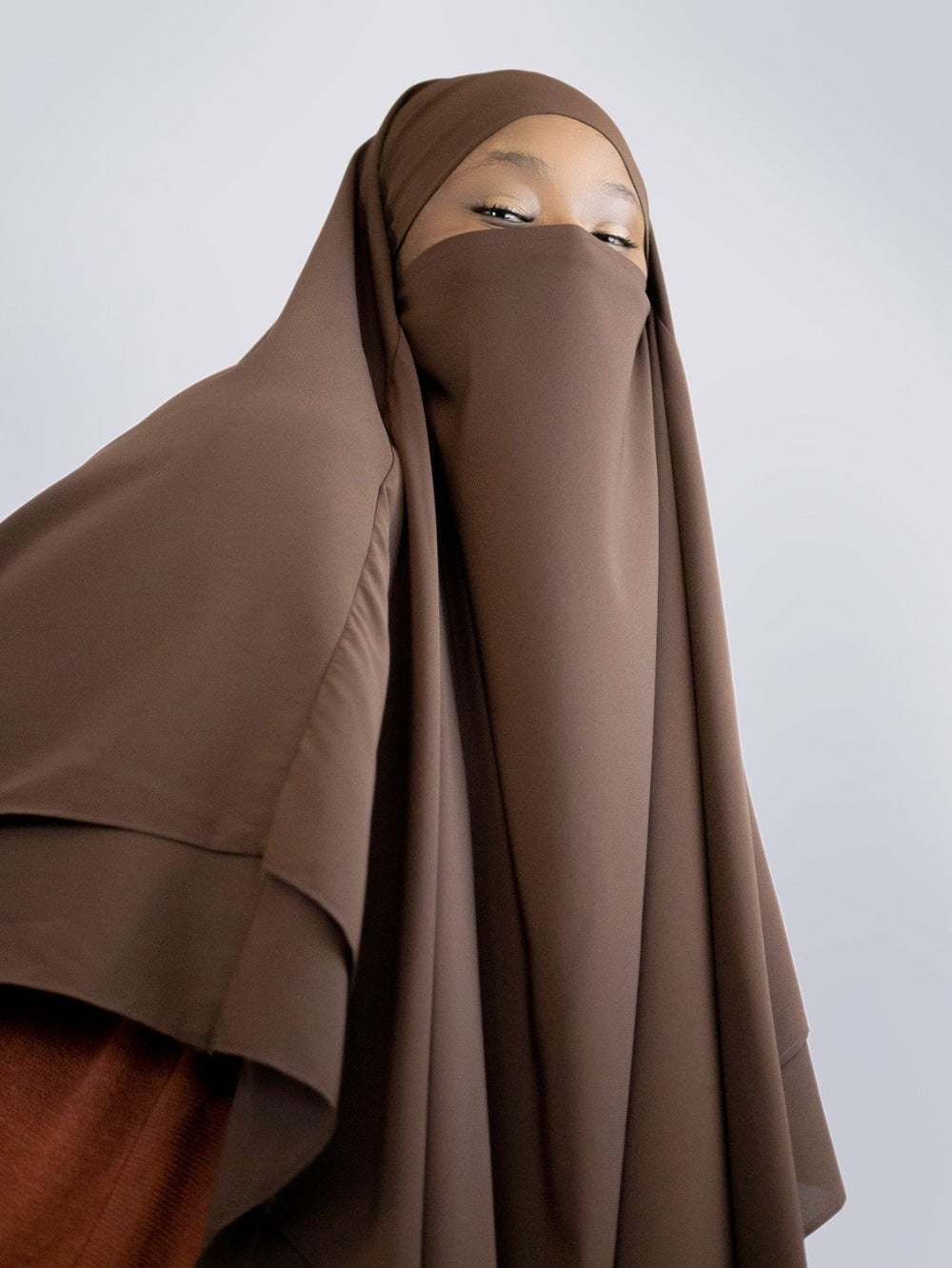 Princess Chiffon Khimar, Chocolate