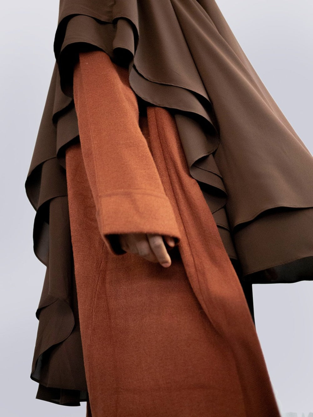 Princess Chiffon Khimar, Chocolate