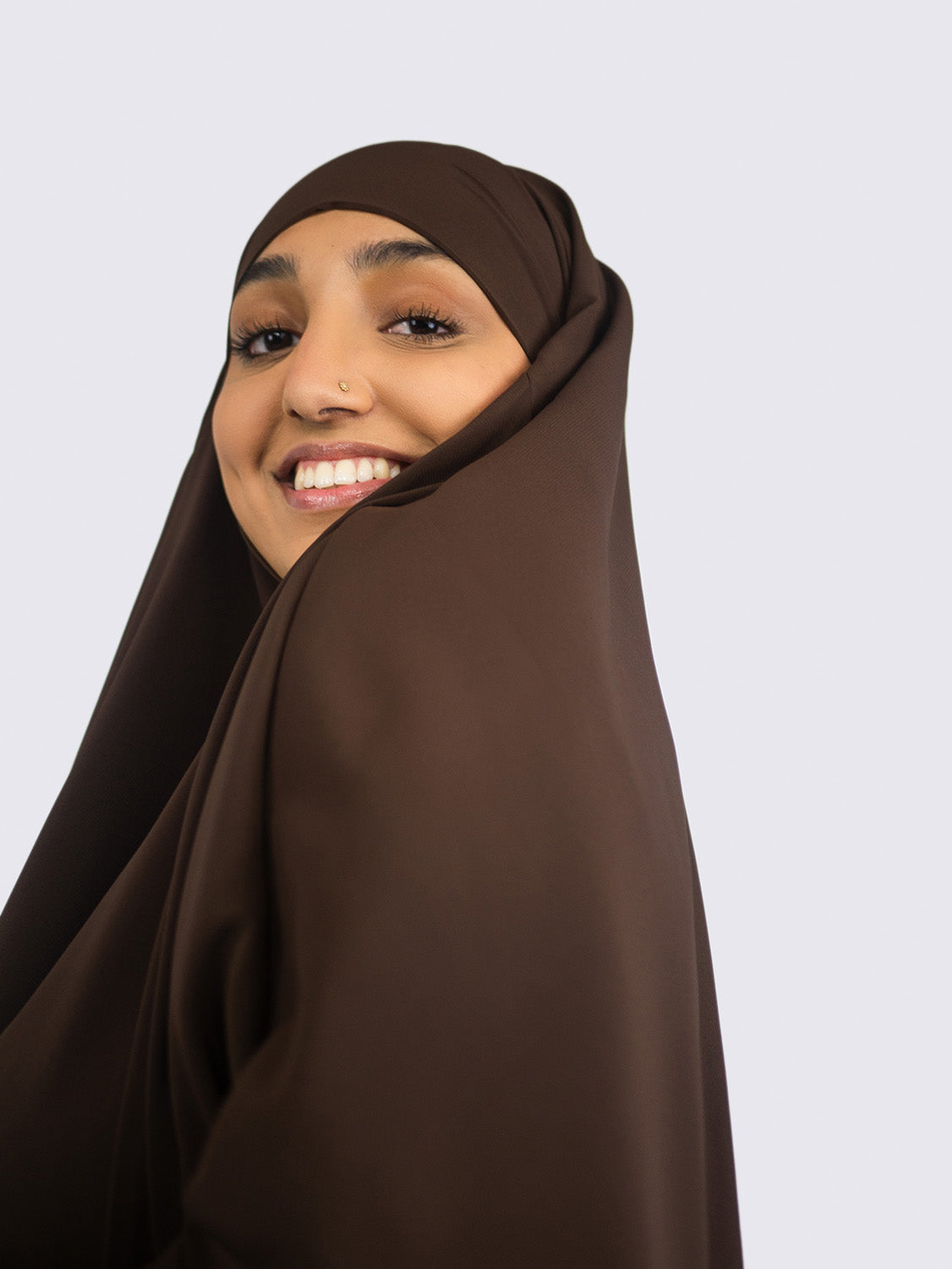 Empress Chiffon Jilbab, Chocolate