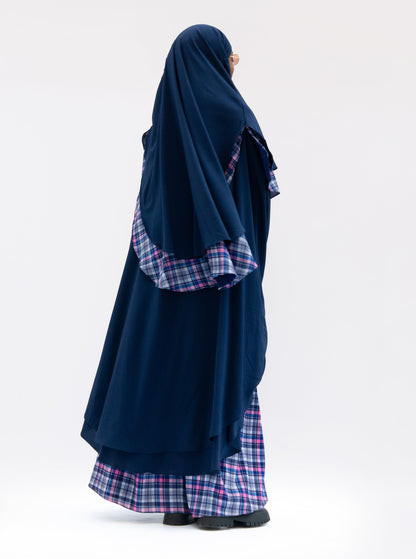 Lady Chiffon Khimar, School Girl