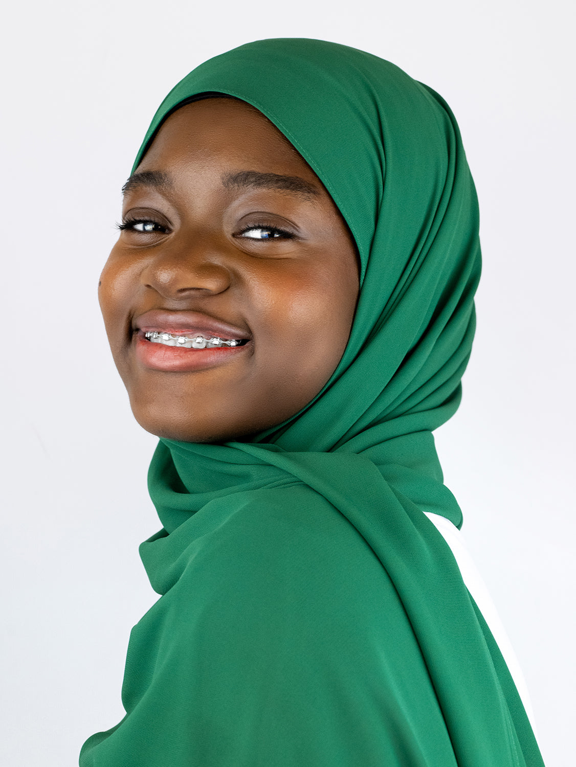 Flower Chiffon Hijab Ferns