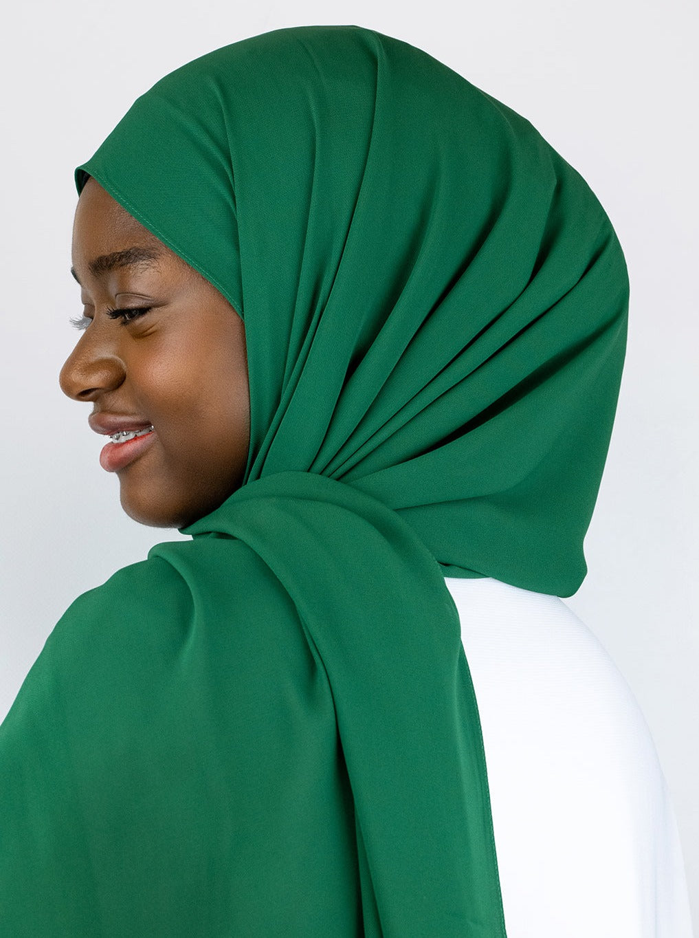 Flower Chiffon Hijab Ferns