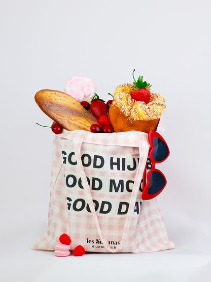 Cotton Tote Bag "Good Hijab" Picnic