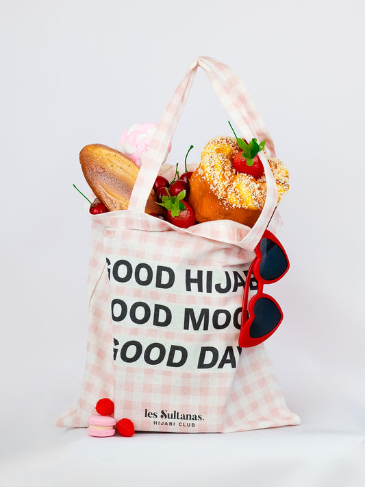Cotton Tote Bag "Good Hijab" Picnic