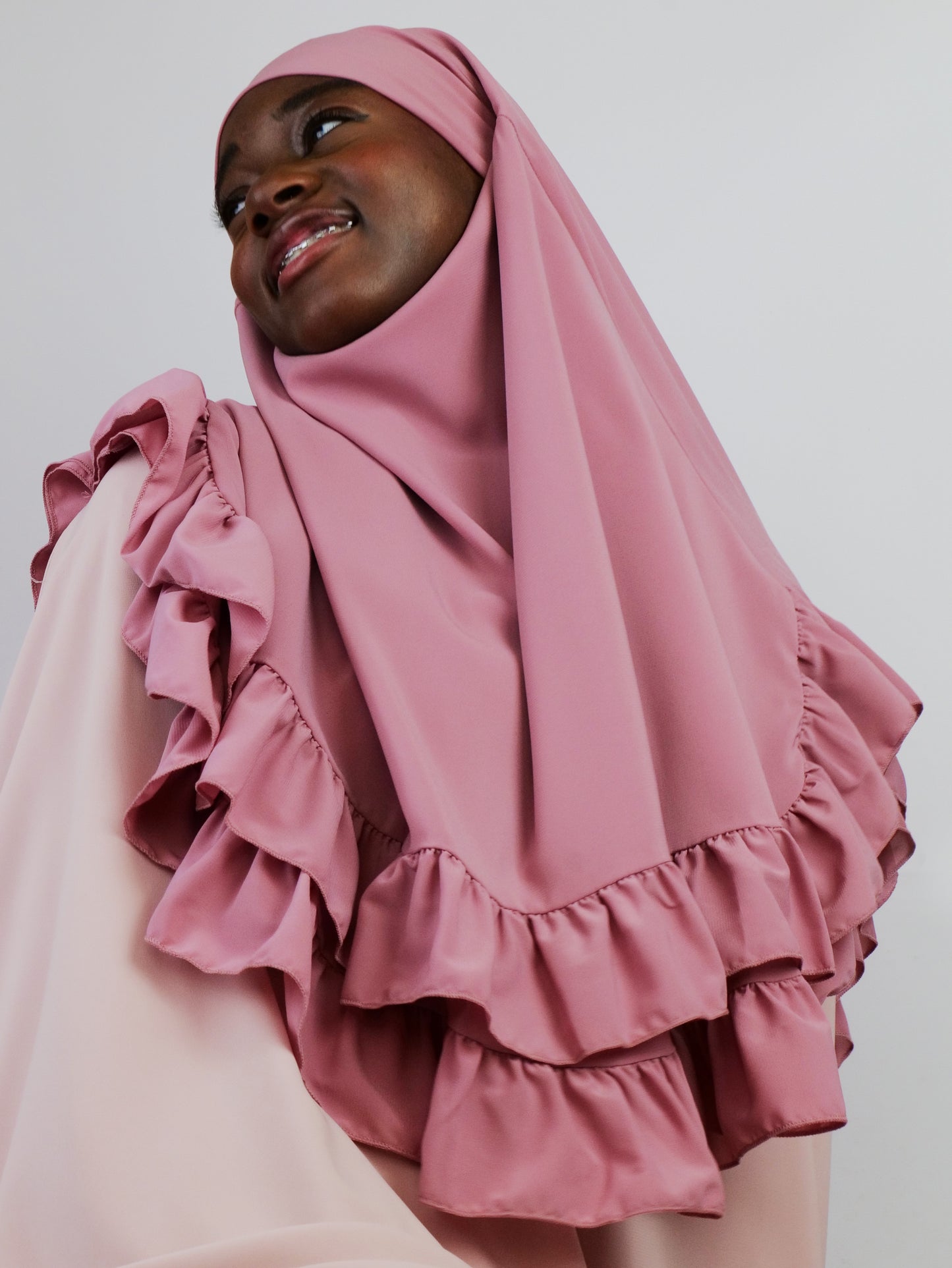 Butterfly Lady Chiffon Khimar, Romantic