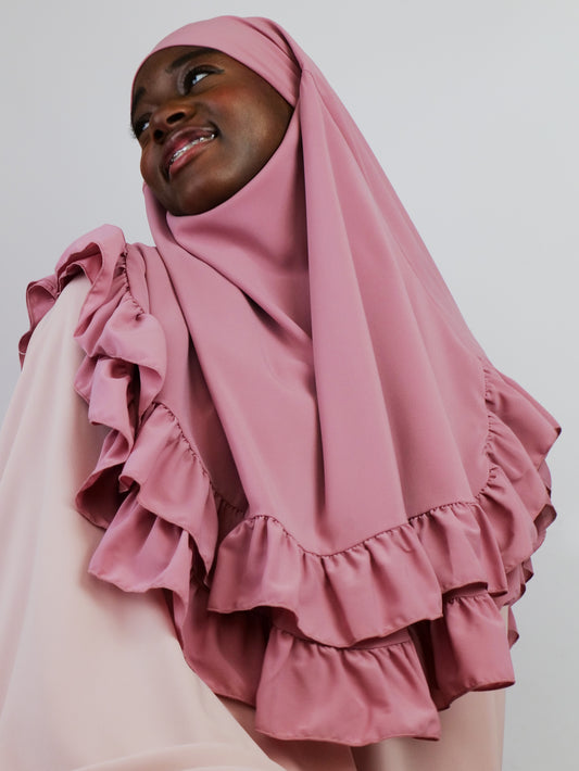 Butterfly Lady Chiffon Khimar, Romantic