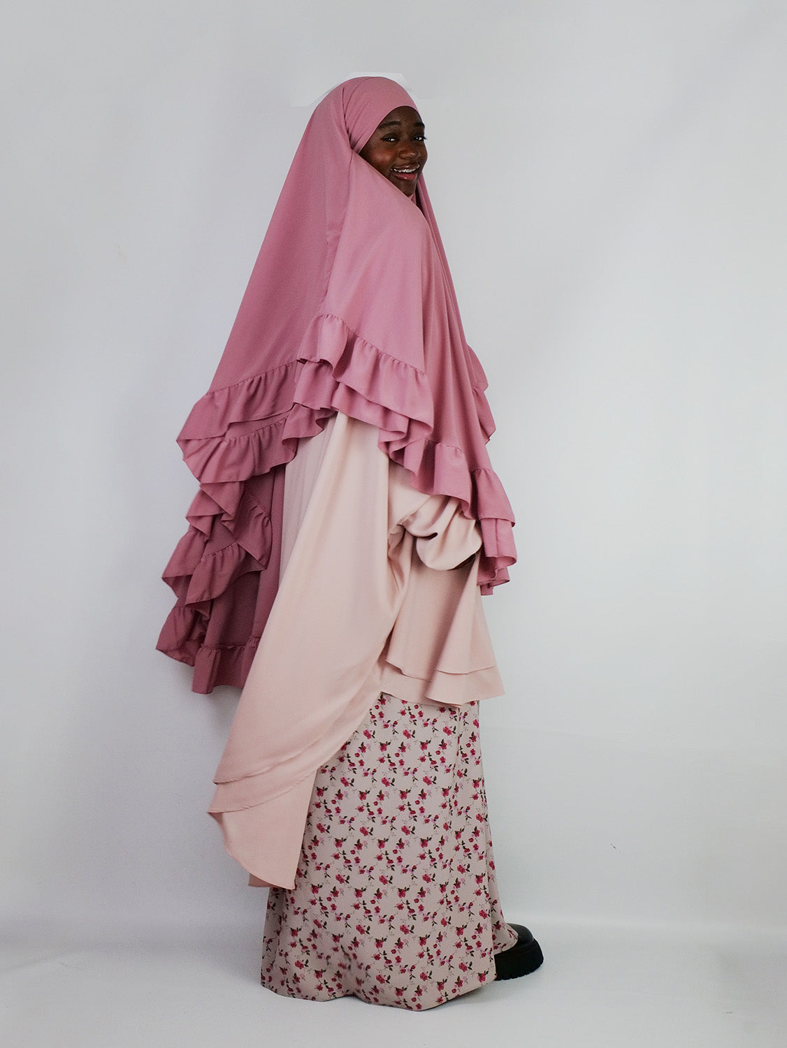 Butterfly Princess Chiffon Khimar, Romantic
