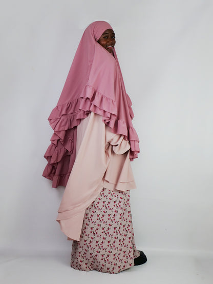Butterfly Princess Chiffon Khimar, Romantic