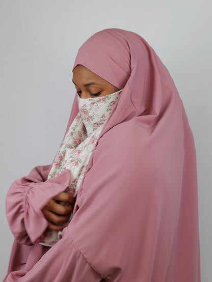 Diadem Chiffon Niqab, Promenade Printed (Pre Order)