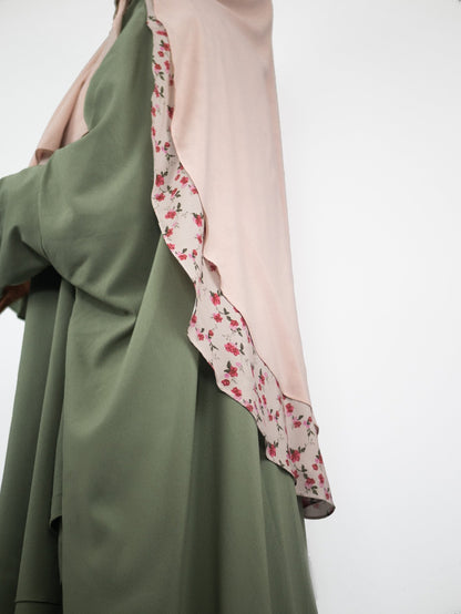 Lady Chiffon Khimar, Peony