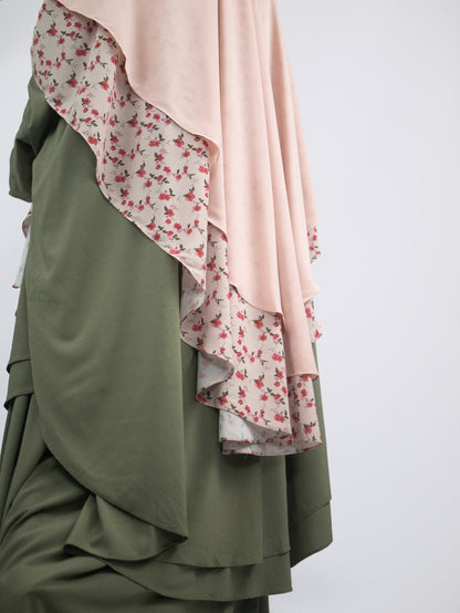 Princess Chiffon Khimar, Peony