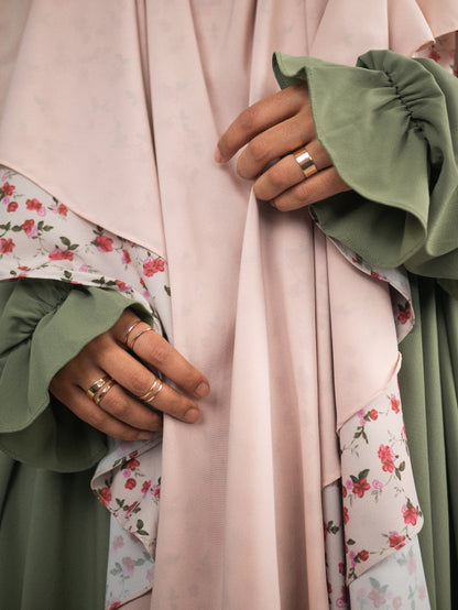 Princess Chiffon Khimar, Peony