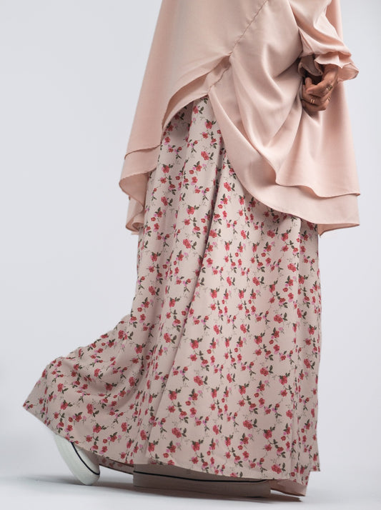 Empress Chiffon Jilbab, Peony (Pre Order)