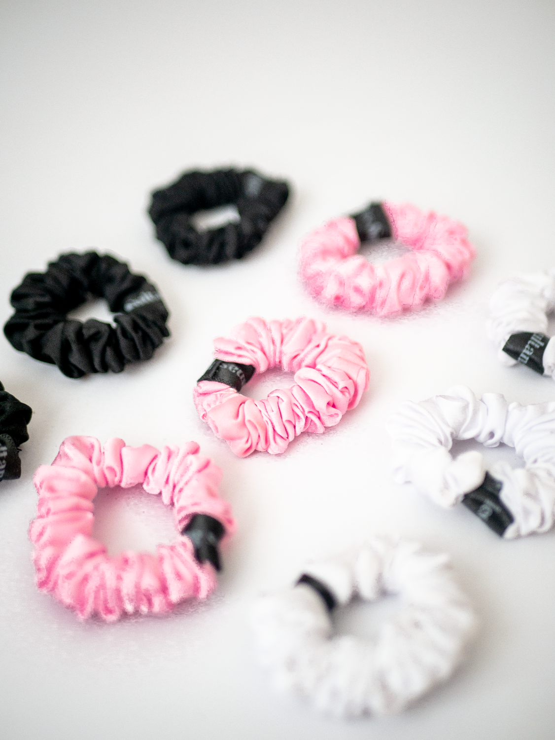 Satin Silk Scrunchies LUX Pack Mini