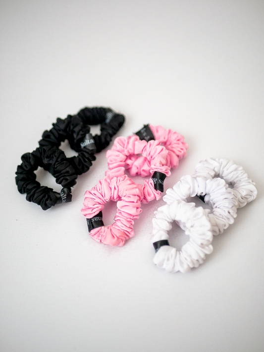 Satin Silk Scrunchies LUX Pack Mini