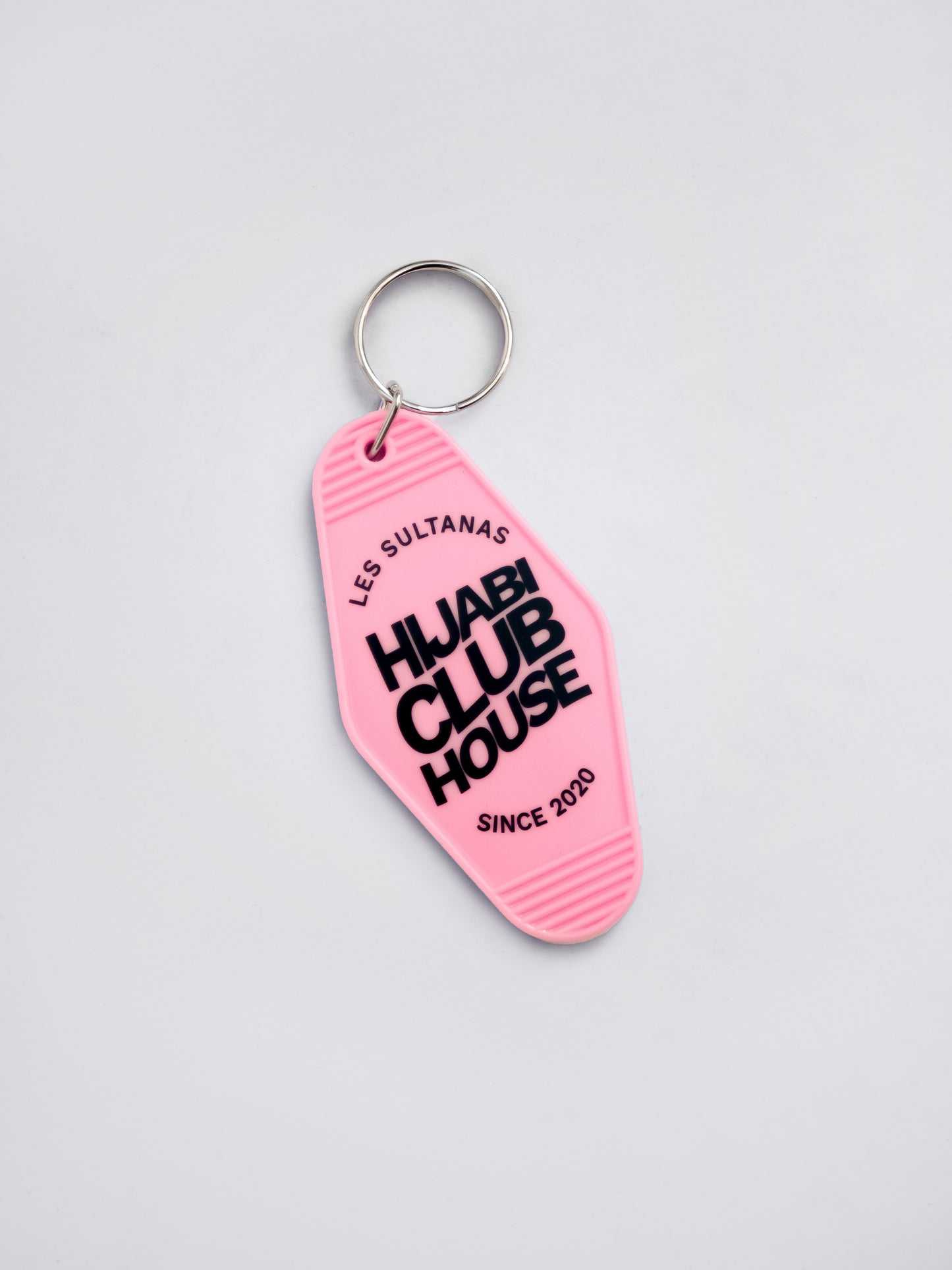 Keychain "Hijabi Club House" Pink
