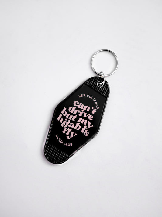 Keychain "Can't Drive" Black
