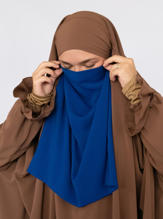 Diadem Chiffon Niqab, Blueberry Muffin