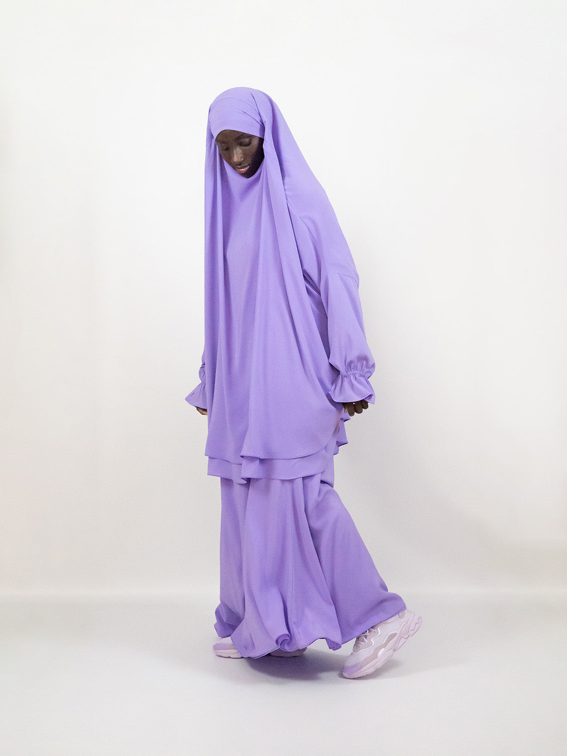 Empress Chiffon Jilbab, Lavender