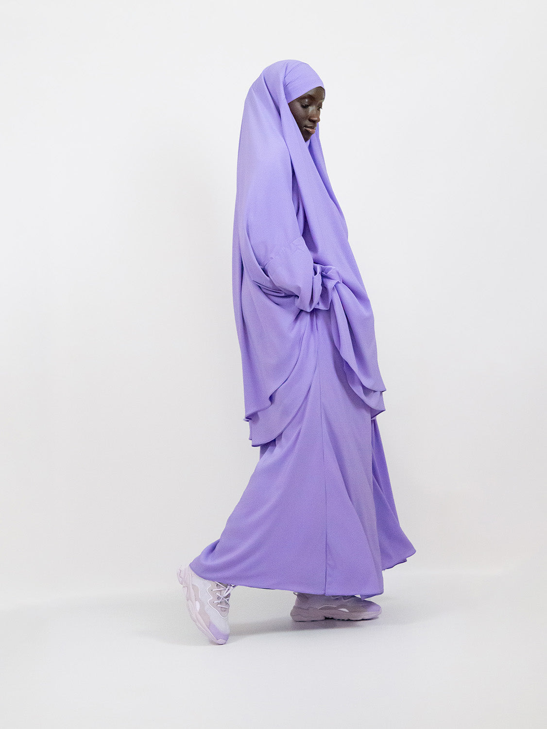 Empress Chiffon Jilbab, Lavender