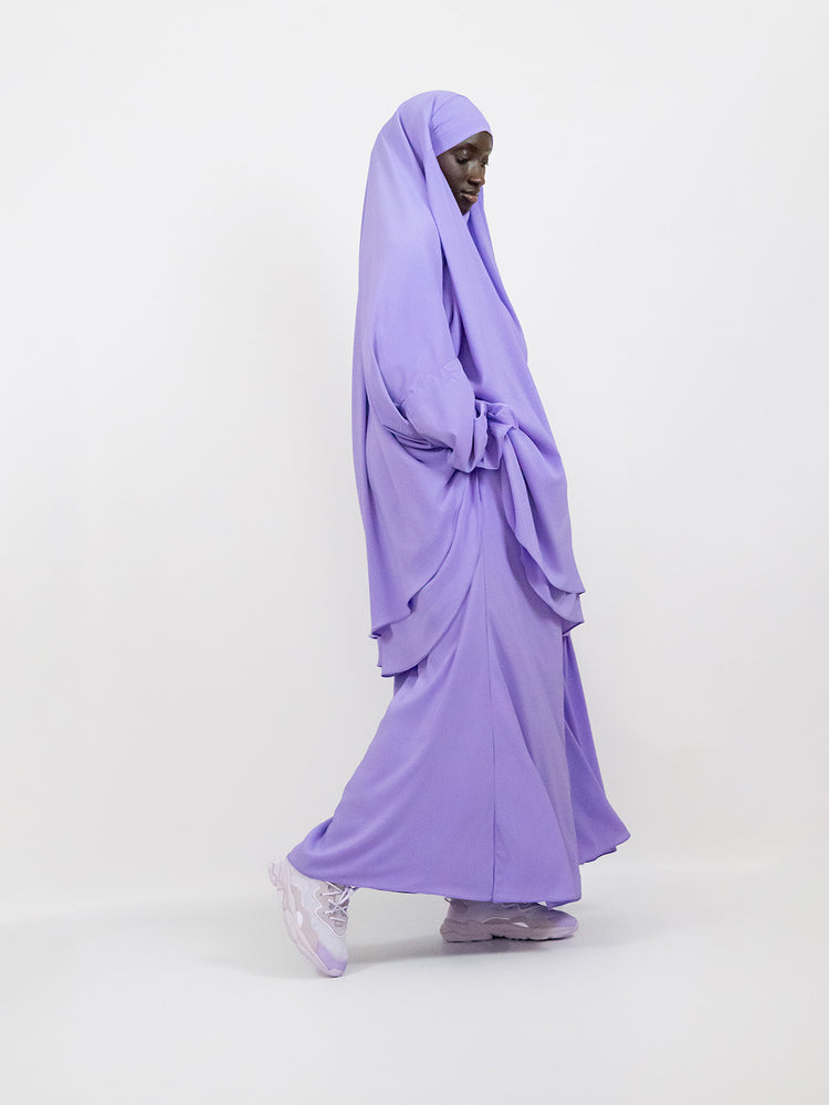 Empress Chiffon Jilbab, Lavender – Les Sultanas