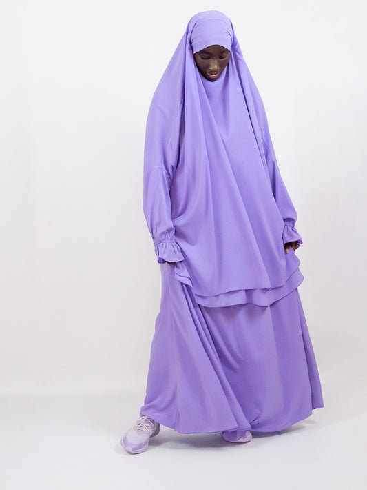 Empress Chiffon Jilbab, Lavender
