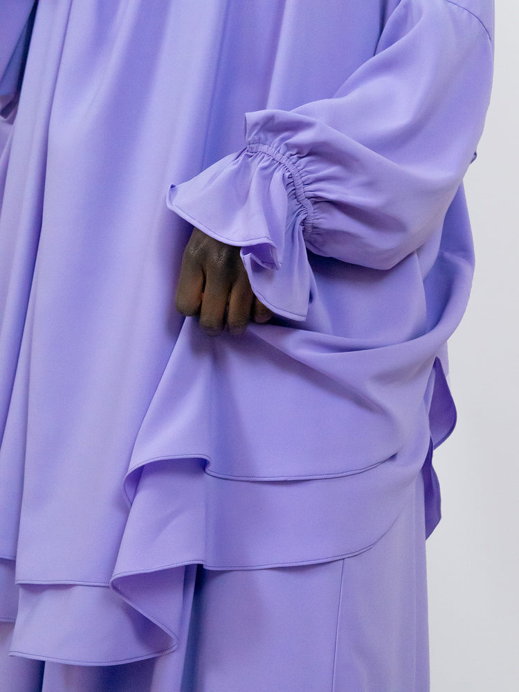 Empress Chiffon Jilbab, Lavender – Les Sultanas