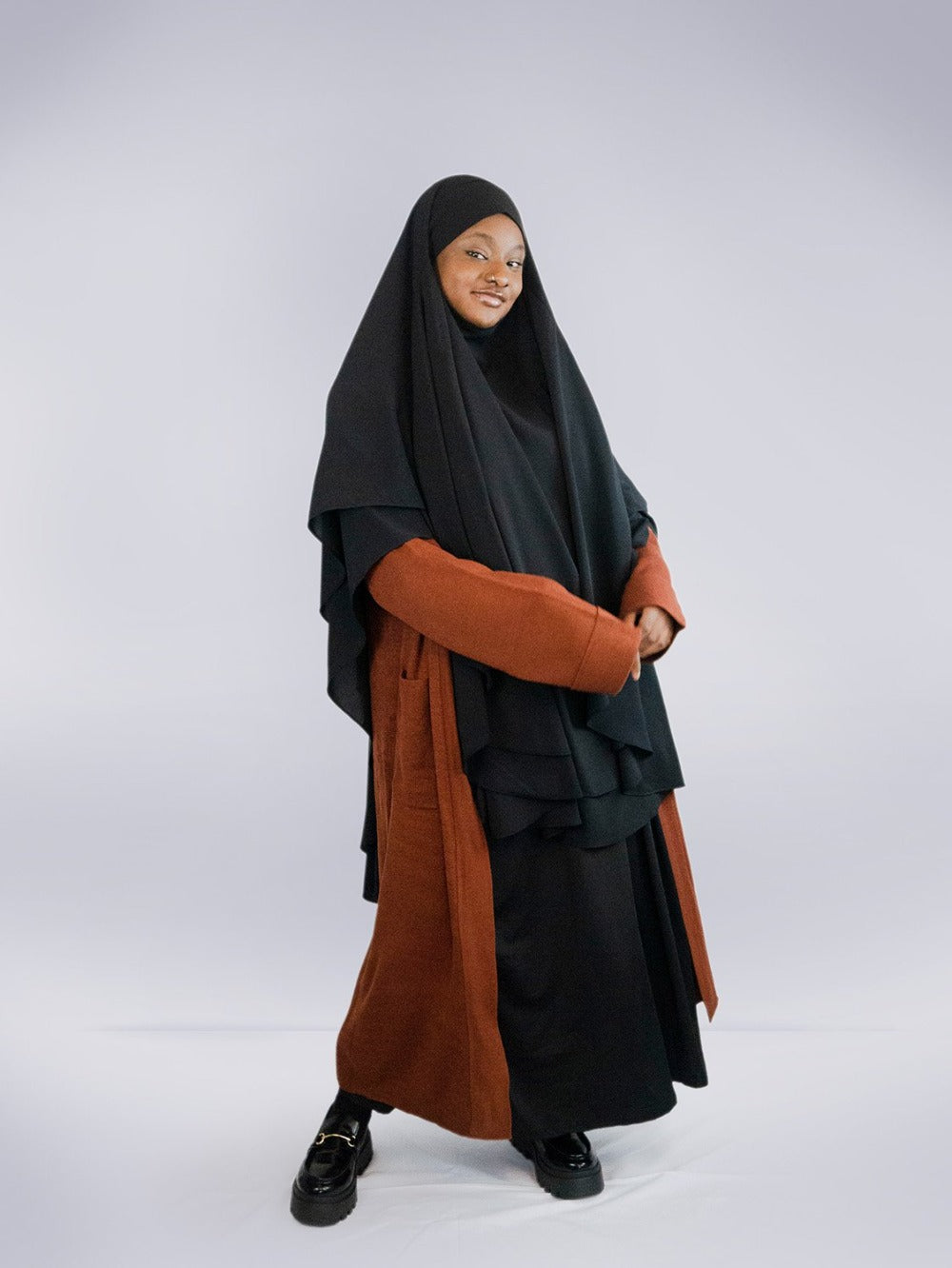 Princess Chiffon Khimar, Kohl