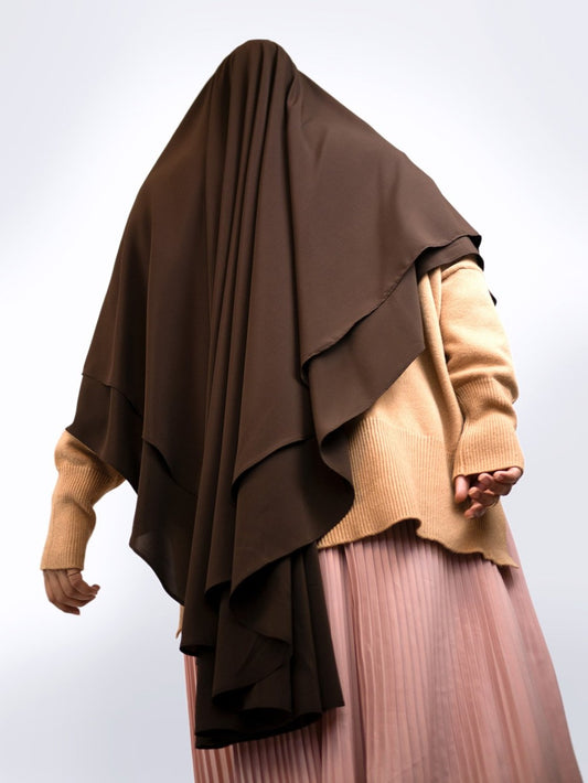 Princess Chiffon Khimar, Chocolate