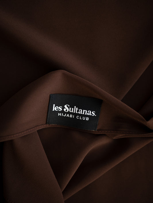 Royal Chiffon Hijab Chocolate