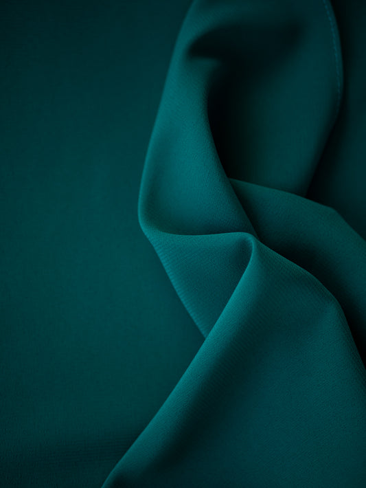 Royal Chiffon Hijab English Green
