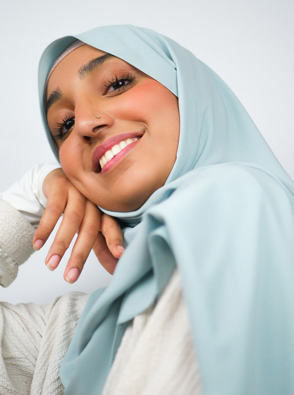 Medina Silk Hijab Soft-Hearted