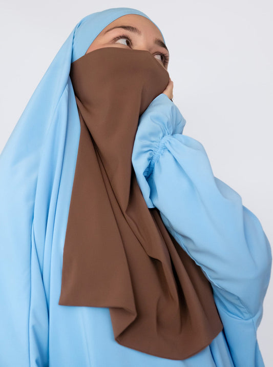 Diadem Chiffon Niqab, Coffee Shop