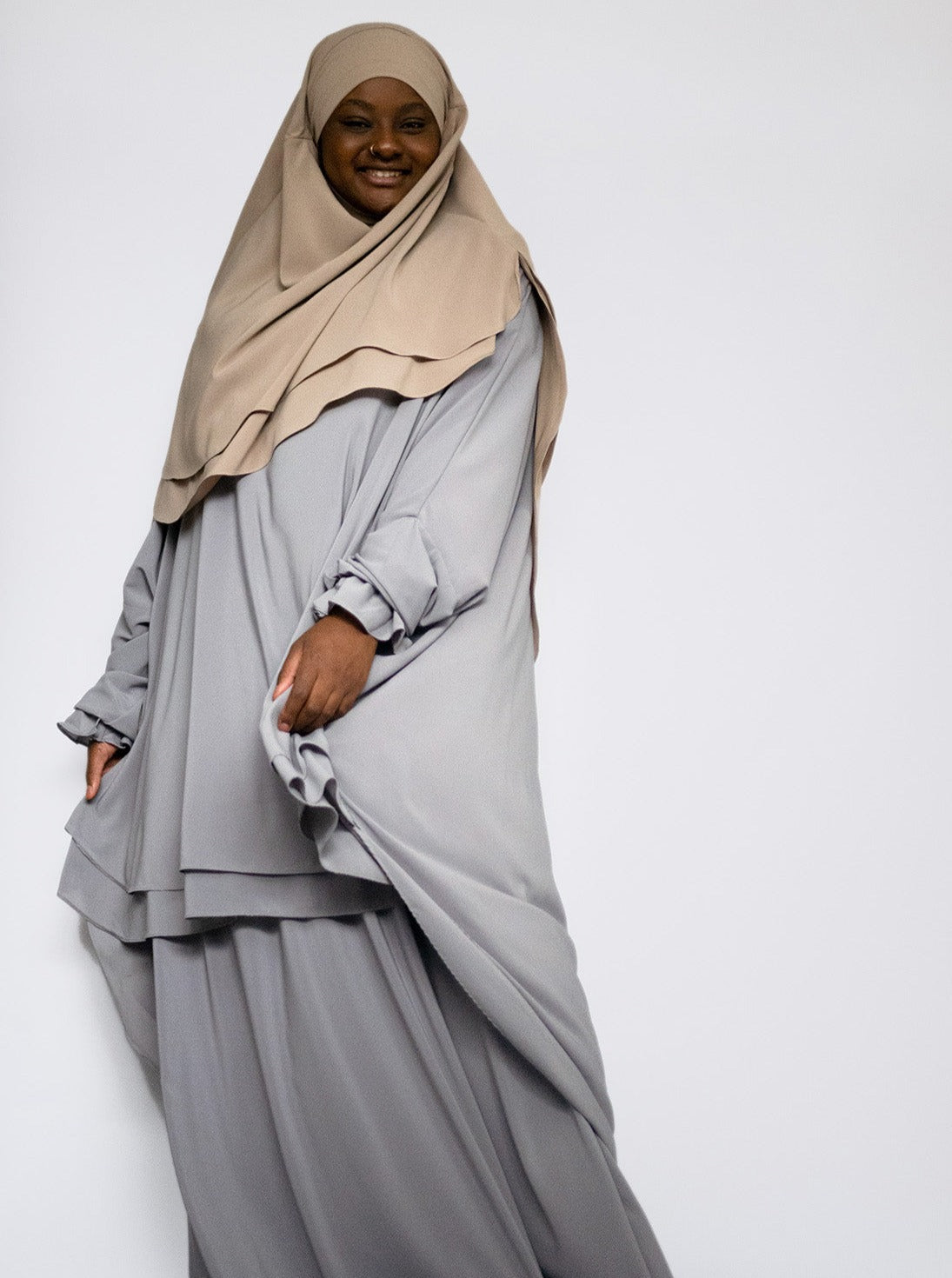 Lady Chiffon Khimar, Sand