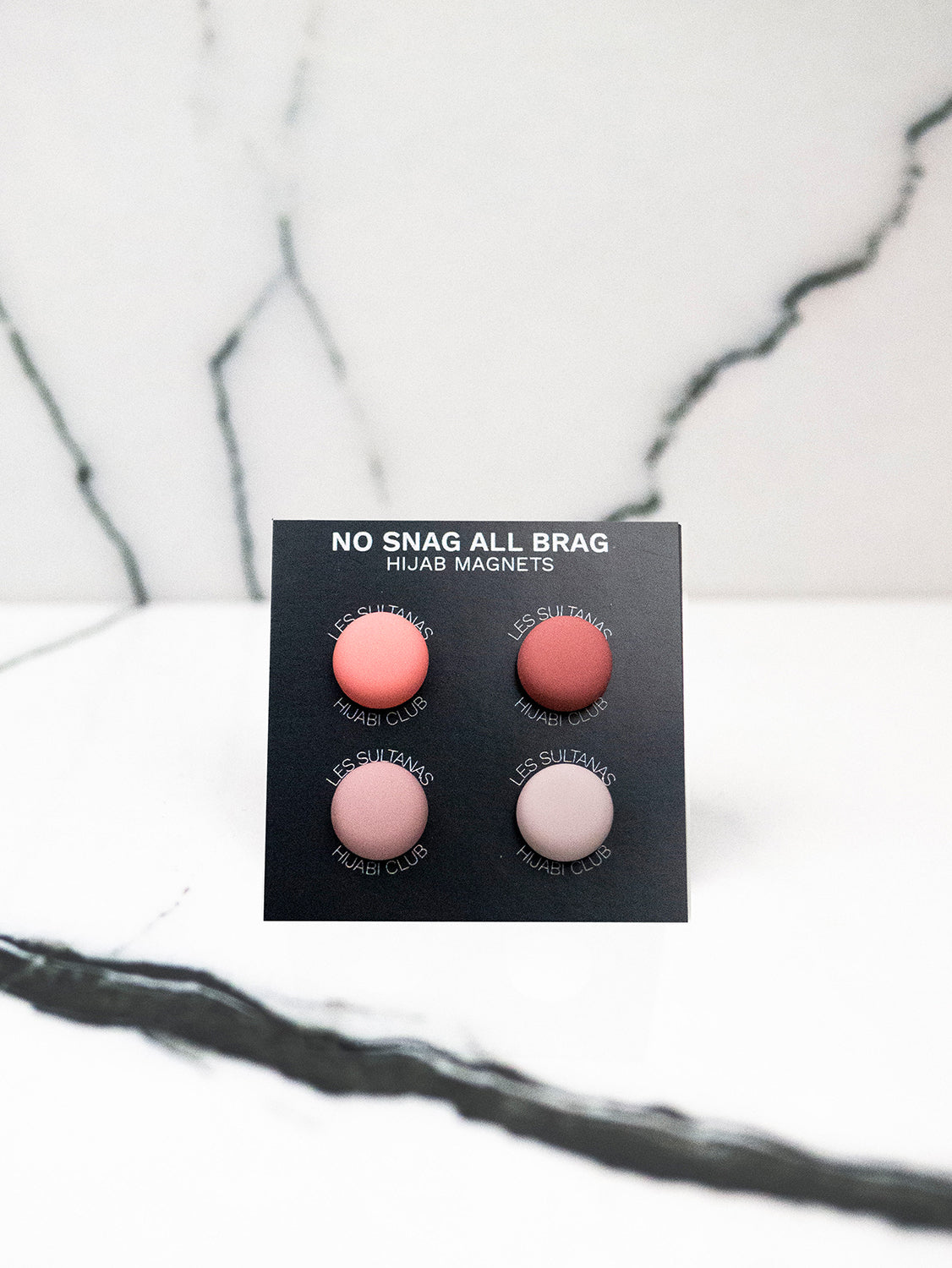Hijab Magnets Pink Macaroons